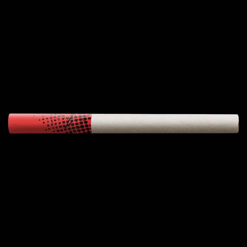 Big Bag O' Buds Dank The Tank pre-roll in red and natural cardboard tube packaging