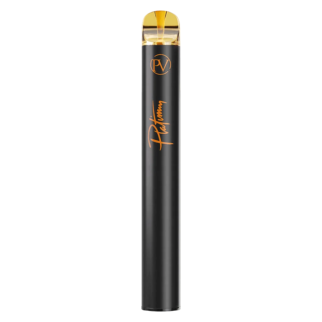 Platinum Honeydew Balanced AIO cannabis vape pen with black barrel and gold mouthpiece