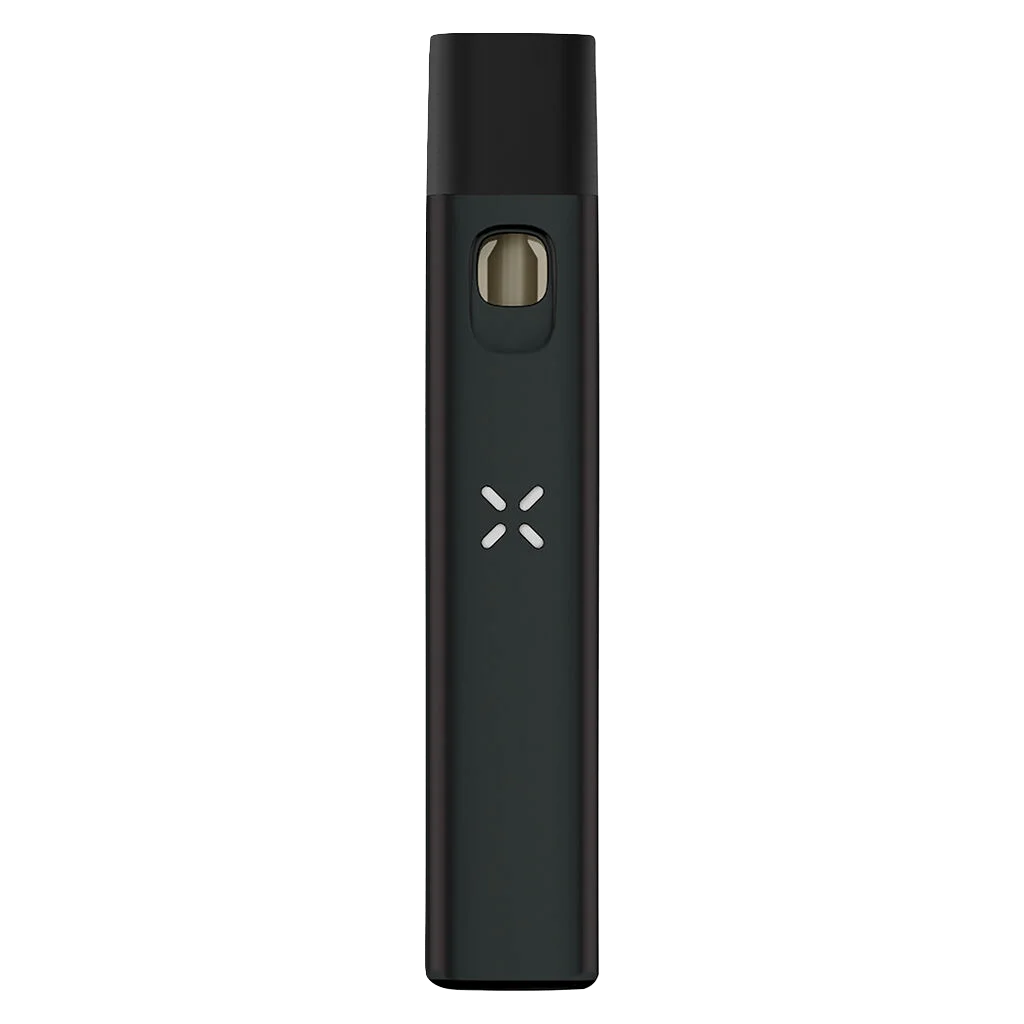 PAX Trip Blueberry OG all-in-one live rosin cannabis vape pen with diamond pattern logo, black matte finish