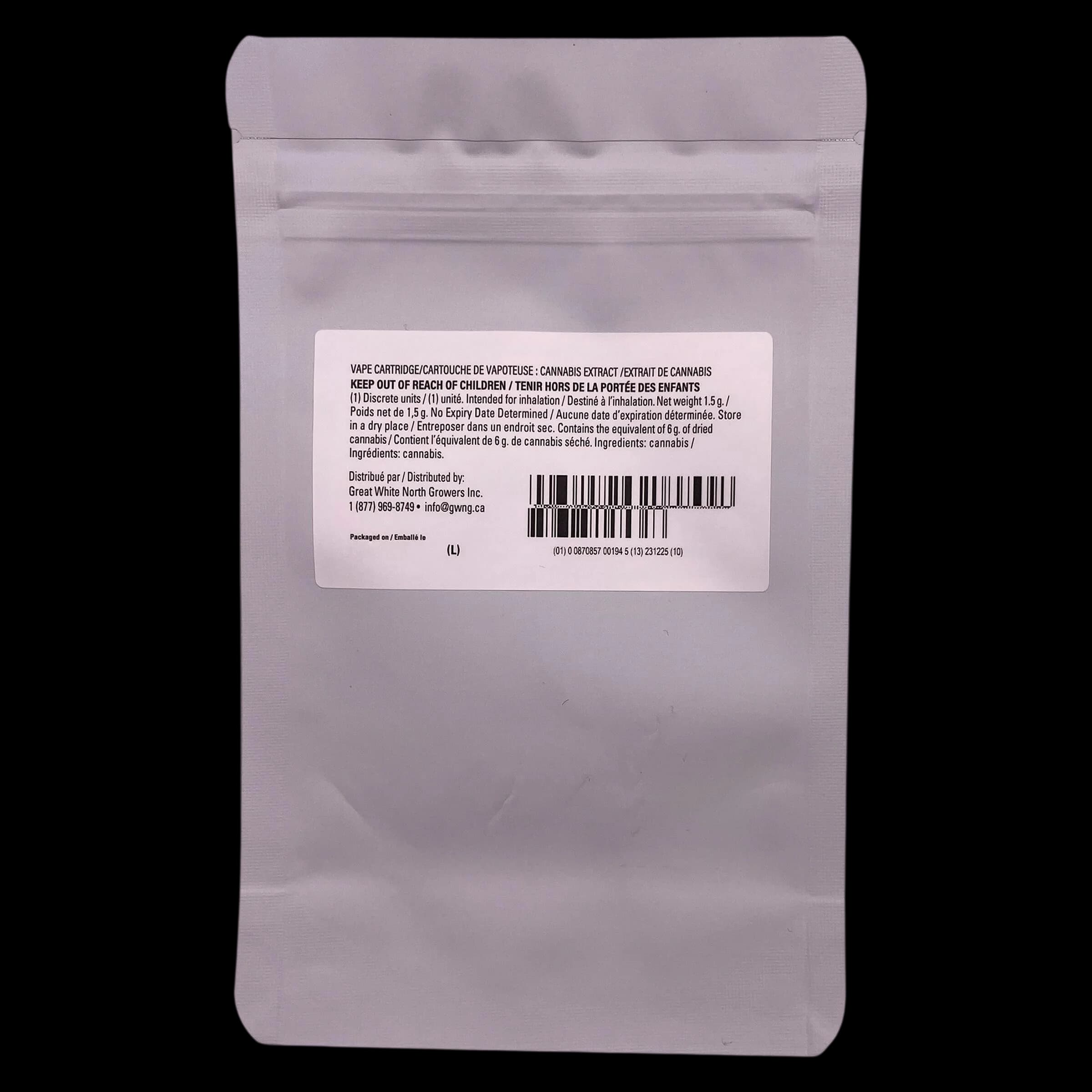HAZO Full Spectrum CBD Blueberry Muffins 510 thread vape cartridge in lavender packaging with regulatory label and barcode visible